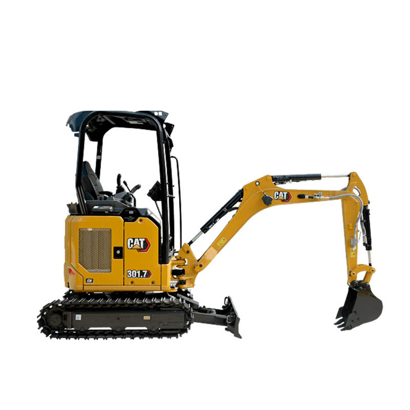 China Cat 301.7CR Mini Excavadora de 2 toneladas hecha directamente con un radio máximo de excavación de 2400 mm