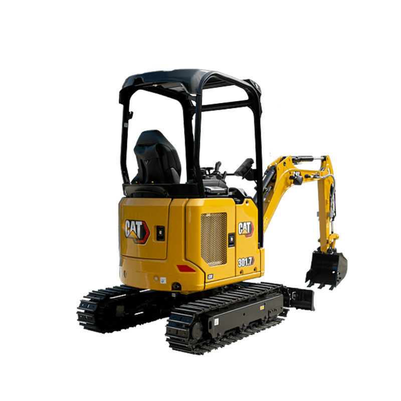 China Cat 301.7CR Mini Excavadora de 2 toneladas hecha directamente con un radio máximo de excavación de 2400 mm
