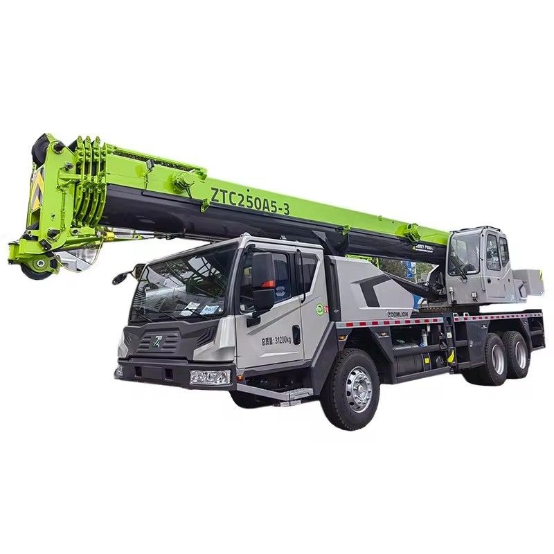 Grúas móviles de 25 toneladas Zoomlion 50 toneladas grúas de camión con cilindro hidráulico Bosch Rexroth