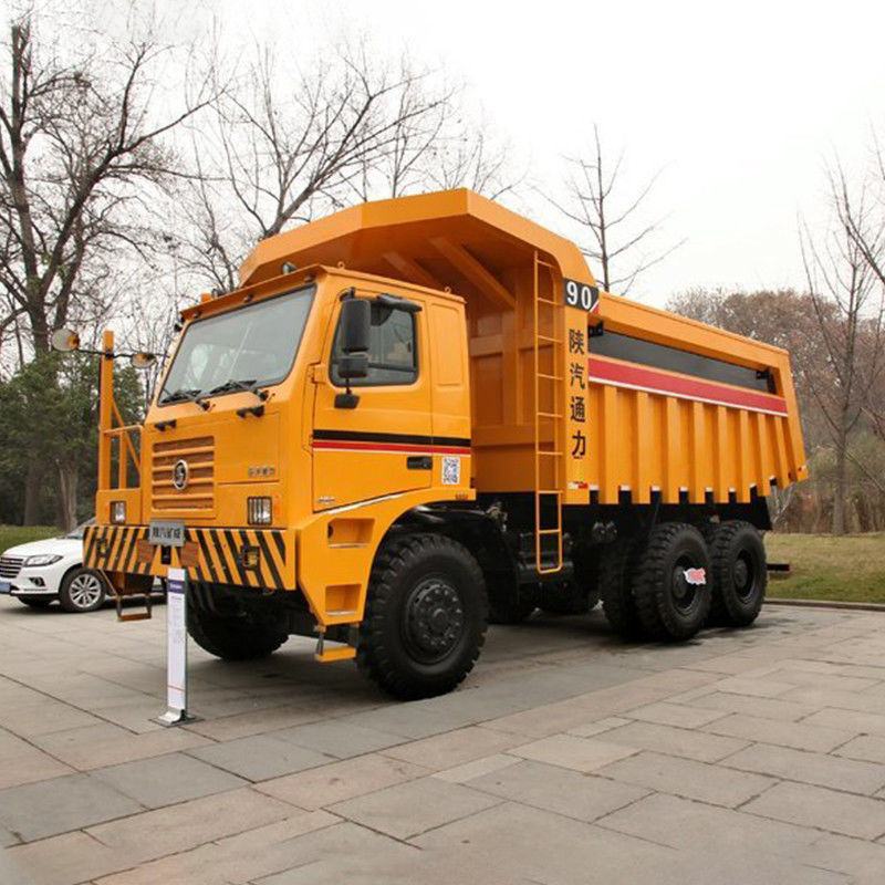 Camión de descarga de minería de 340 CV con una capacidad de tanque de combustible de 500-600 L y una capacidad de carga de 60-70 toneladas