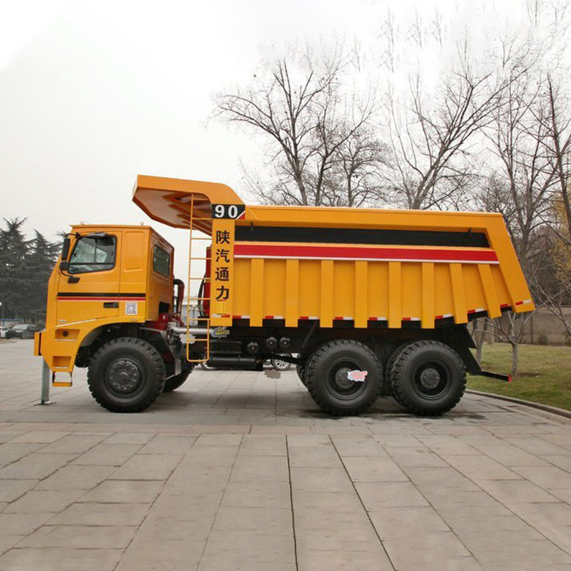 Camión de descarga de minería de 340 CV con una capacidad de tanque de combustible de 500-600 L y una capacidad de carga de 60-70 toneladas