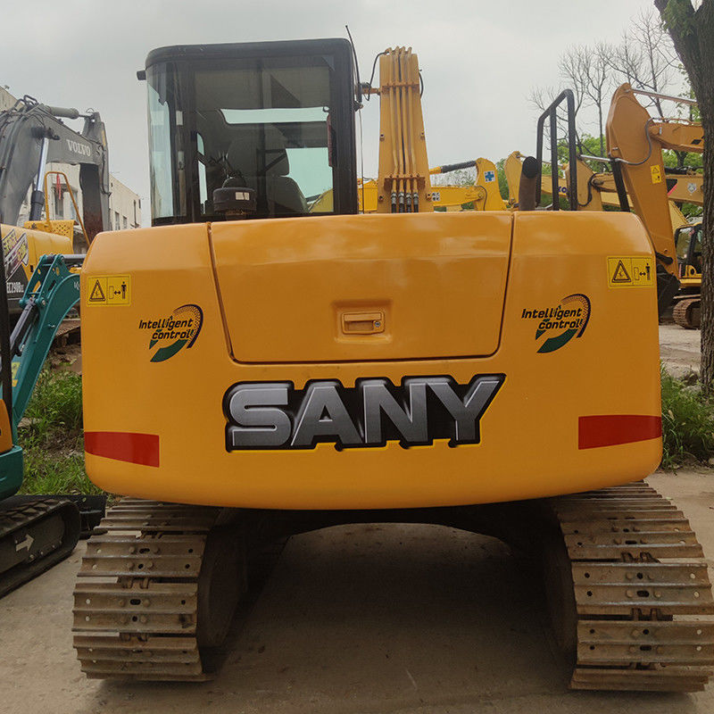 7Excavadora de excavadora de 5 toneladas Sany SY75C con motor ISUZU y otra bomba hidráulica