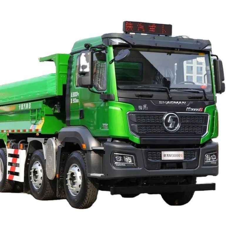 6x4 400HP Shacman camión de descarga con capacidad del motor 8L y 12.00R20 neumáticos 18PR