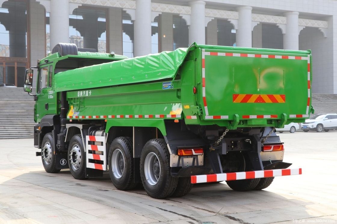 6x4 400HP Shacman camión de descarga con capacidad del motor 8L y 12.00R20 neumáticos 18PR