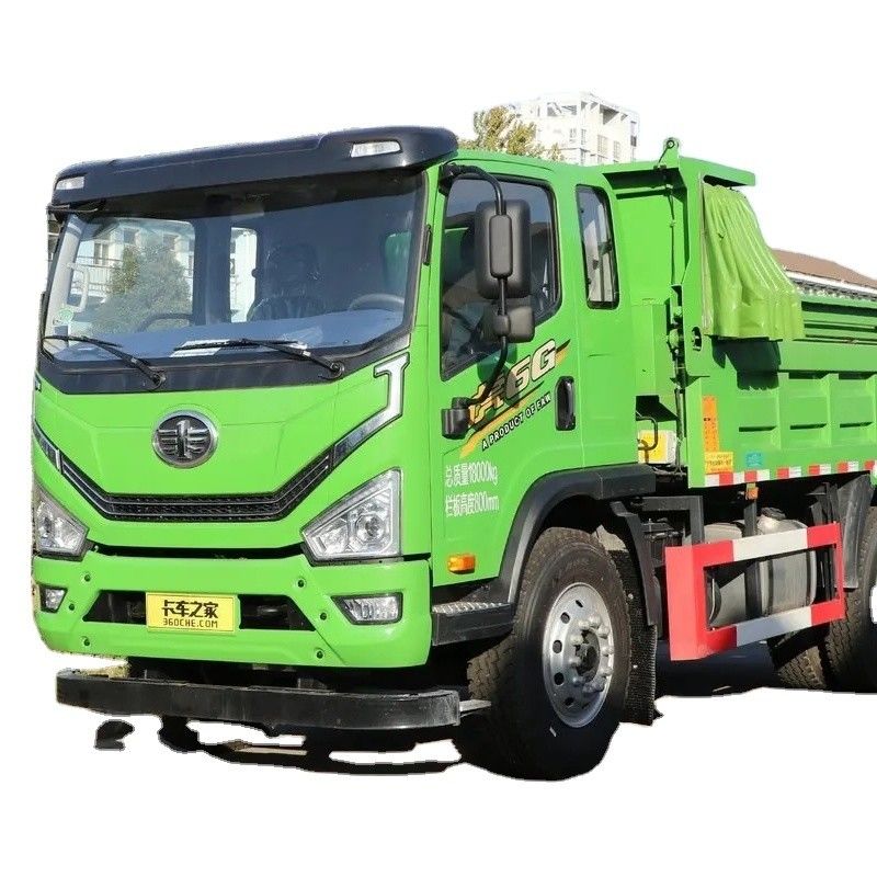 200 CV FAW 4x2 camión de descarga con volante con transmisión manual y tanque de combustible de alta capacidad