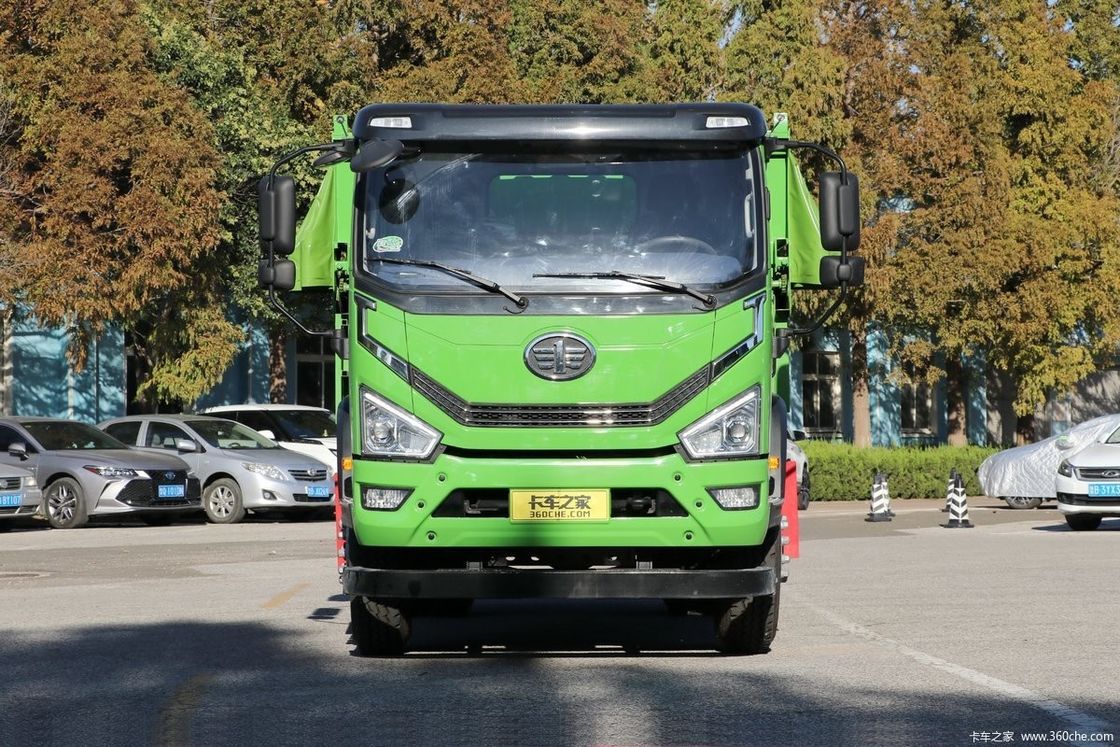 200 CV FAW 4x2 camión de descarga con volante con transmisión manual y tanque de combustible de alta capacidad