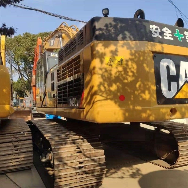Excavadora usada CAT 349E con capacidad de cubo de 1,2 M3 y 2001-4000 horas de trabajo