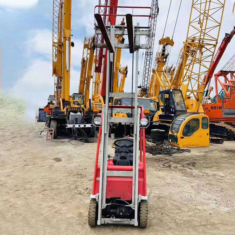 Manejo de material de almacén 0,5 toneladas Elevadora eléctrica Toyota usada con anchura de horquilla de 150 m