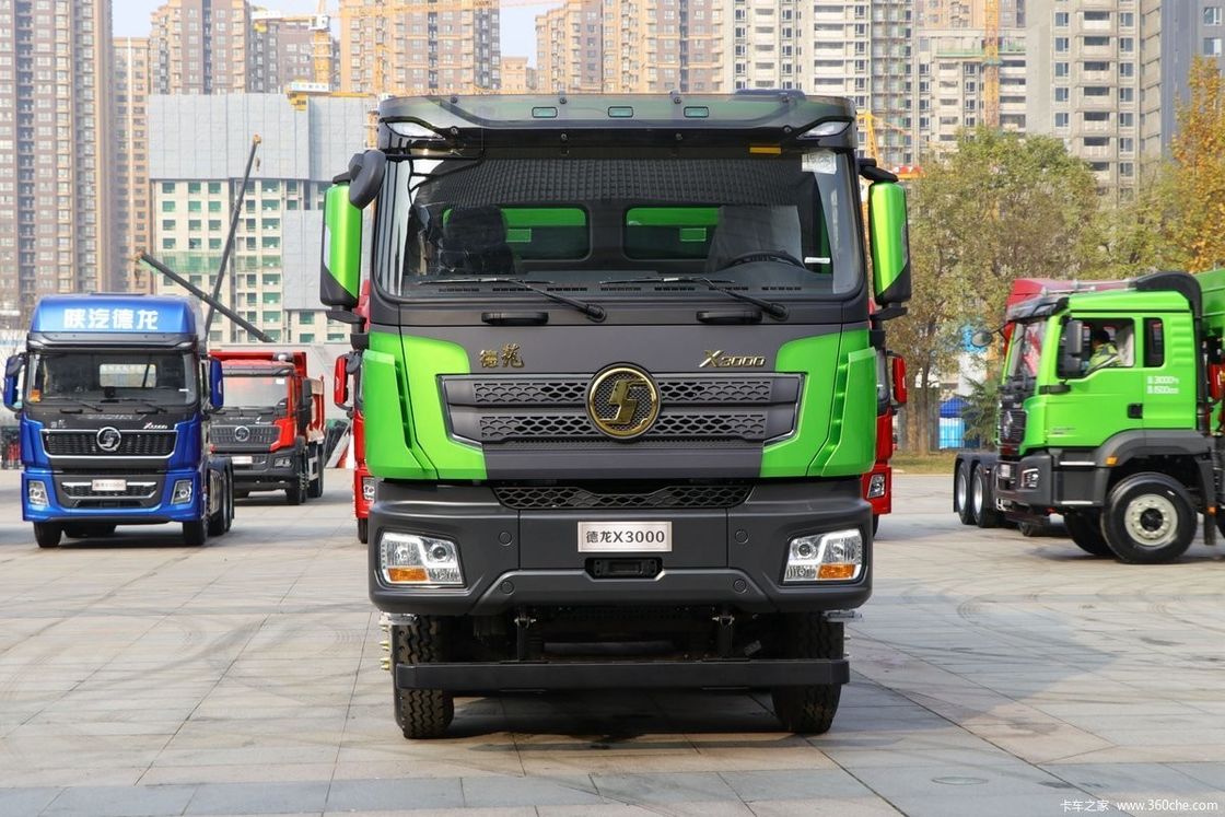 30 toneladas Sinotruk Shacman camión de descarga 340hp 8X4 tanque de carga longitud 6.2-8m FAST 10JSD180 transmisión
