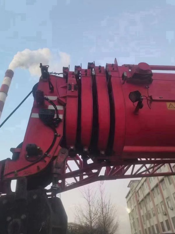 80000 kg Dirección izquierda Camión hidroeléctrico grúa de 80 toneladas STC 800 Camión de grúa Sany usado