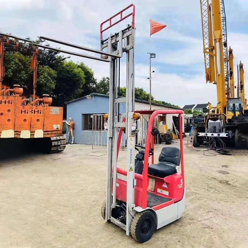 0.5 toneladas Toyota 1 tonelada 2 toneladas carretilla elevadora eléctrica con horquilla longitud 1070 mm anchura 150 mm