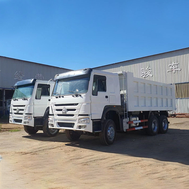Sinotruck usado camión de descarga de 6x4 10 ruedas con volquete con capacidad de 31-40T y 6 cilindros