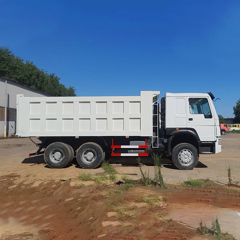 Sinotruck usado camión de descarga de 6x4 10 ruedas con volquete con capacidad de 31-40T y 6 cilindros