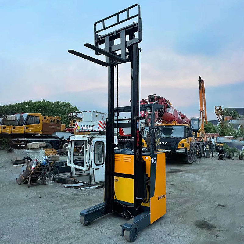 1 tonelada de carretilla elevadora eléctrica utilizada TCM Alturas de elevación 1,6 m-3,5 m con maniobrabilidad flexible