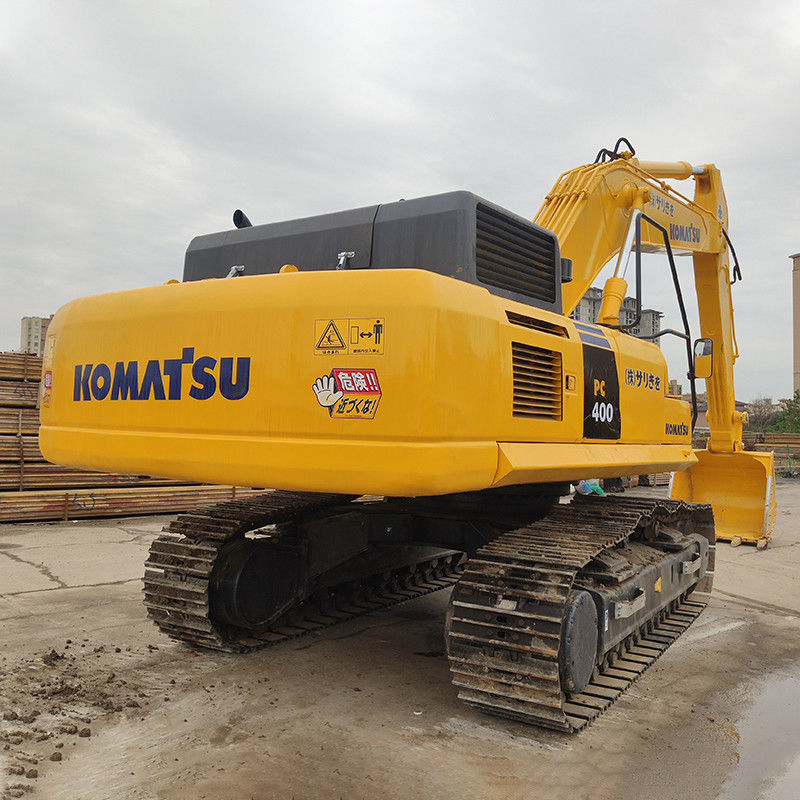 40 toneladas de peso de operación utilizado Komatsu PC400-8 Gran excavadora hidráulica con rendimiento