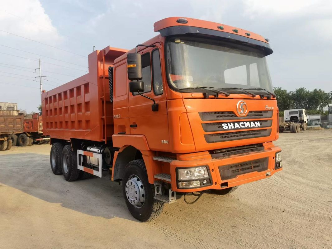 380HP Shacman F3000 8X4 12 neumáticos 40 toneladas camión de tiradores usados con 10 cambios hacia adelante