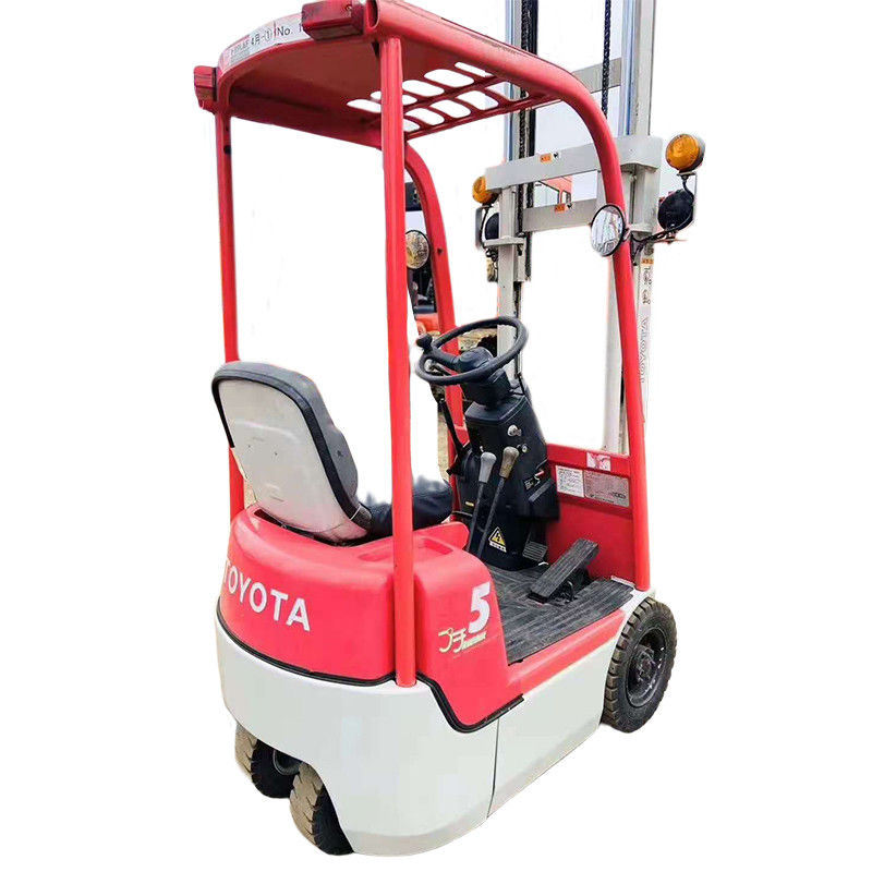 0.5 toneladas Toyota Usado Camión Electrico con 125 ancho de tenedor y 1070 longitud de tenedor