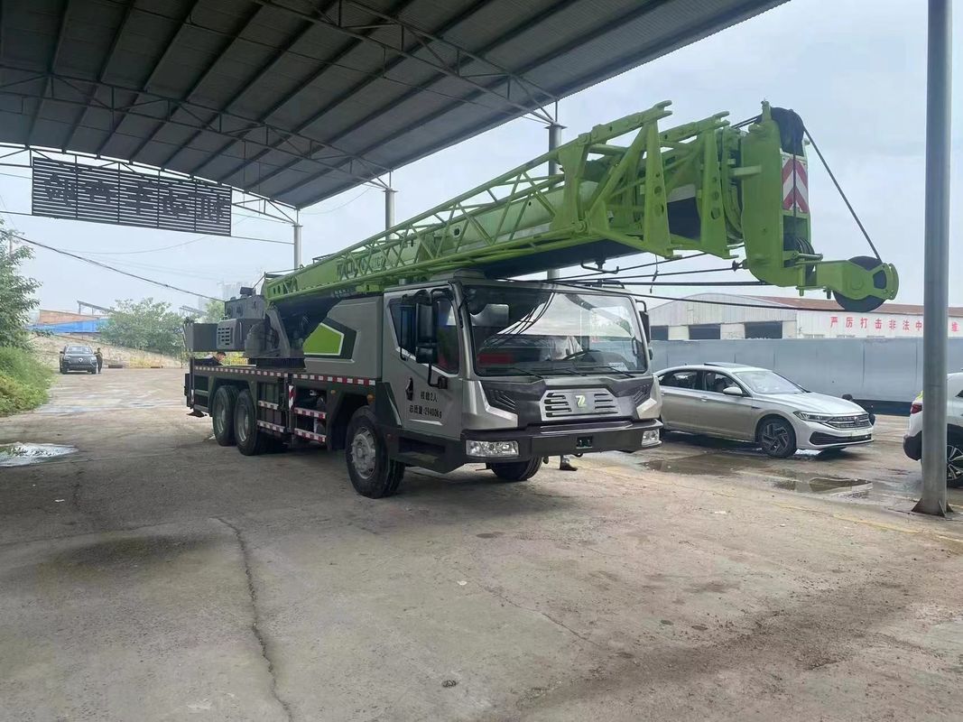 Camión de grúa móvil Zoomlion 25T Grúa usada con 25TON Max. Carga de levantamiento en verde