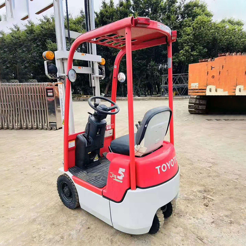 0.5 toneladas Toyota Usado Camión Electrico con 125 ancho de tenedor y 1070 longitud de tenedor