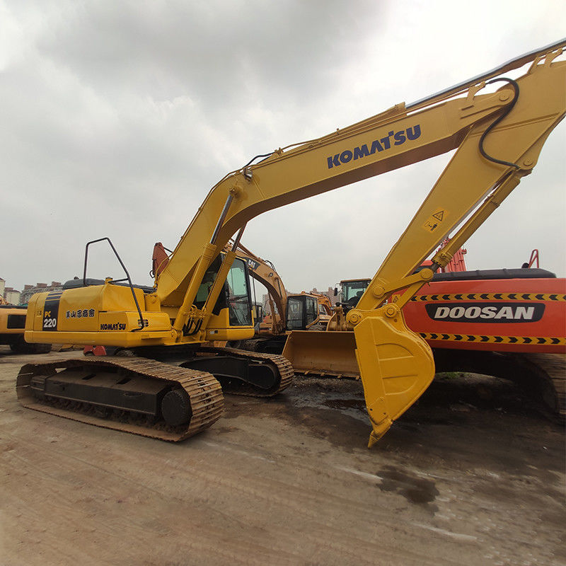 El más vendido Komatsu PC220-7 Excavadora de rastreo bomba de pistón variable Tipo de bomba principal