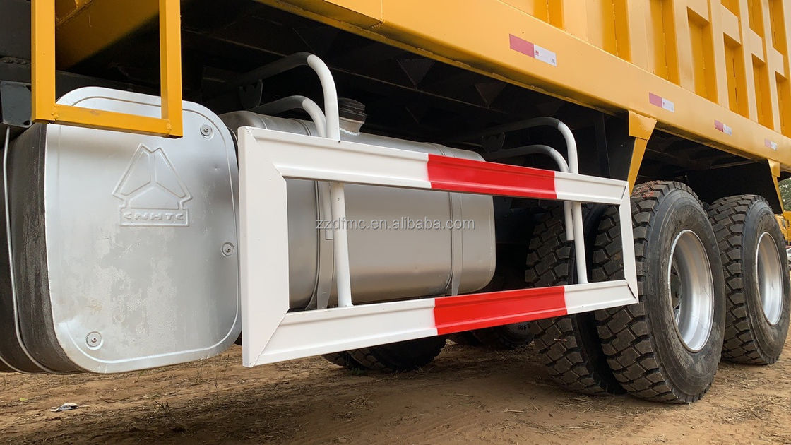 Aire acondicionado manual 28T 10 neumáticos camión descarga Shacman para la construcción 6x4 420HP y usados