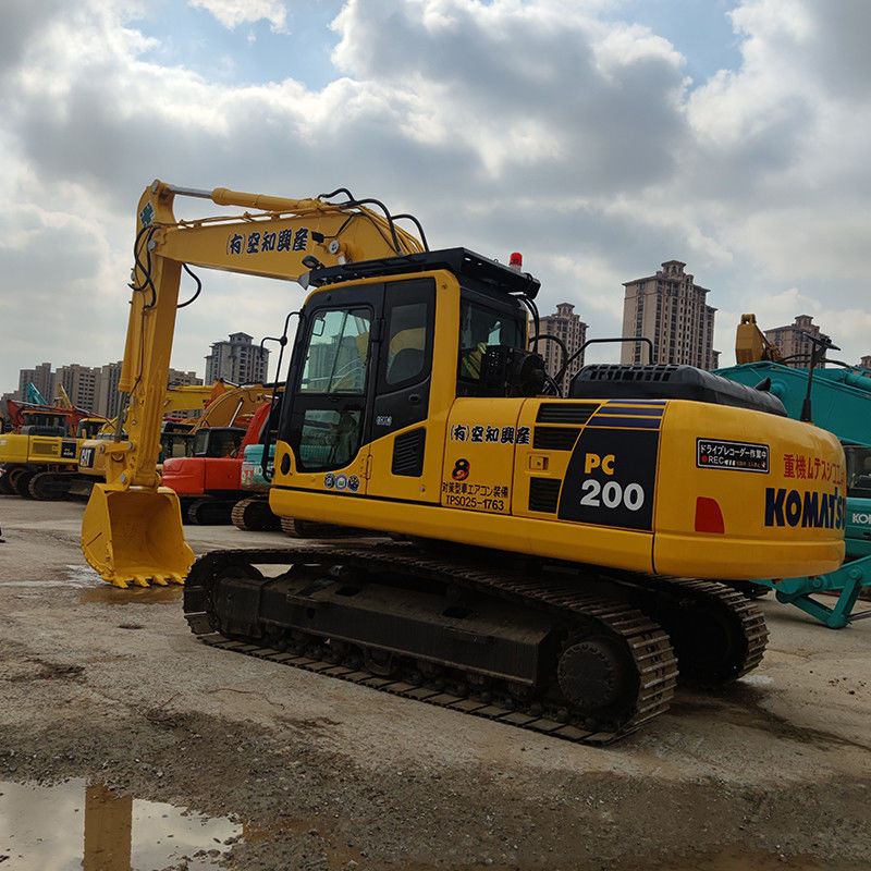 Excavadora de 20 toneladas Komatsu PC200-8 Usada con válvula hidráulica del 90% Otros