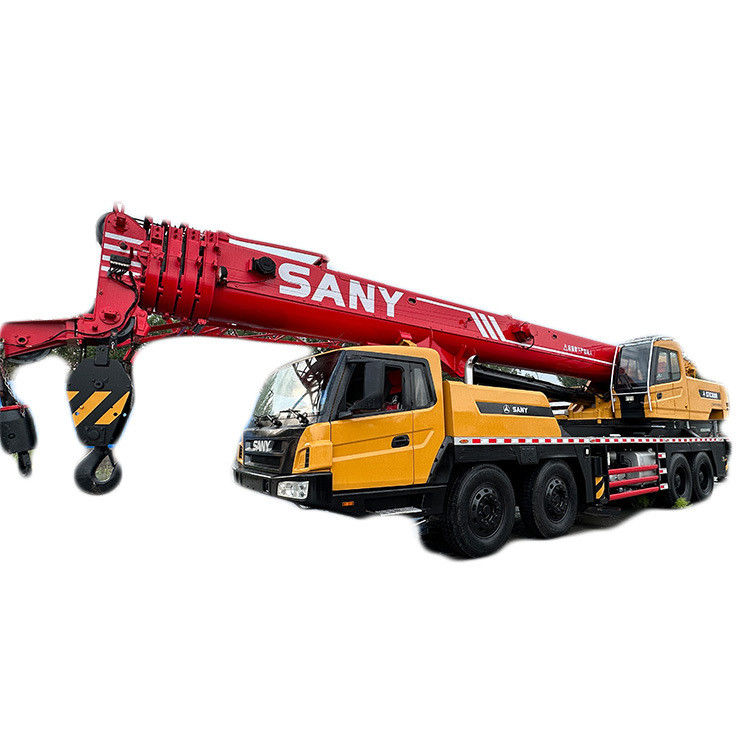Capacidad de elevación máxima de 75 toneladas Sany grúa móvil usada para trabajos pesados de construcción