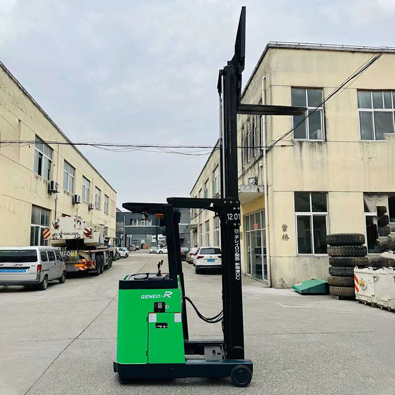 Mini Montacargas Electrico Telehandler 1,5 toneladas carretilla elevadora eléctrica con 150m de ancho de horquilla