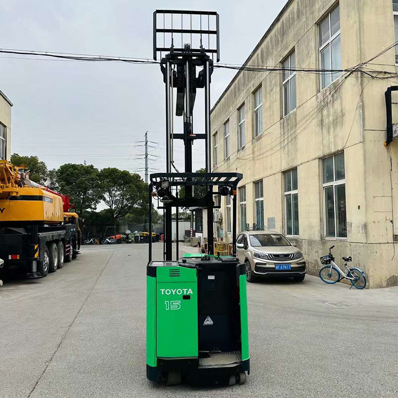 Mini Montacargas Electrico Telehandler 1,5 toneladas carretilla elevadora eléctrica con 150m de ancho de horquilla