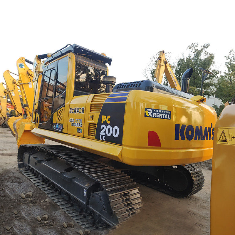 2017 año usado Komatsu PC200 Excavadora 20 toneladas Excavadora de rastreo con motor original