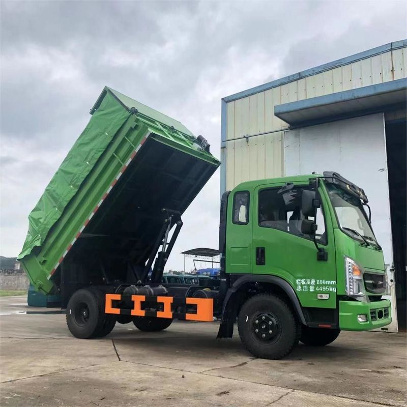 Camión de descarga ligero de emisiones EURO-V de 156 CV sin control de velocidad