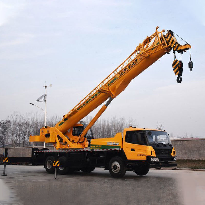 ROWOR 8 toneladas eléctrico hidráulico telescópico boom grúa móvil camión montado 4x2 Dongfeng HOWO grúa