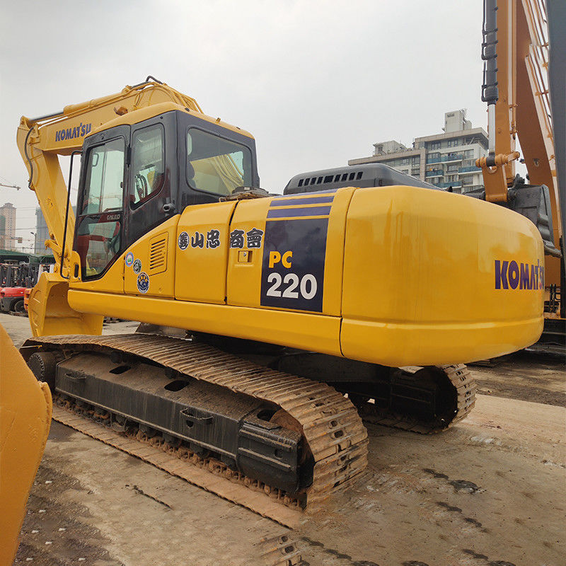 20 toneladas Komatsu PC200-7 Crawler Excavadora japonesa de segunda mano con 0-2000 horas de trabajo