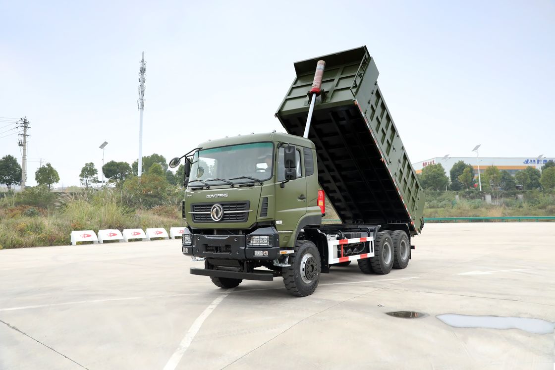 Tri Axle Sinotruck HOWO camiones pesados usados de 20 Cbm 371HP con sistema multimedia