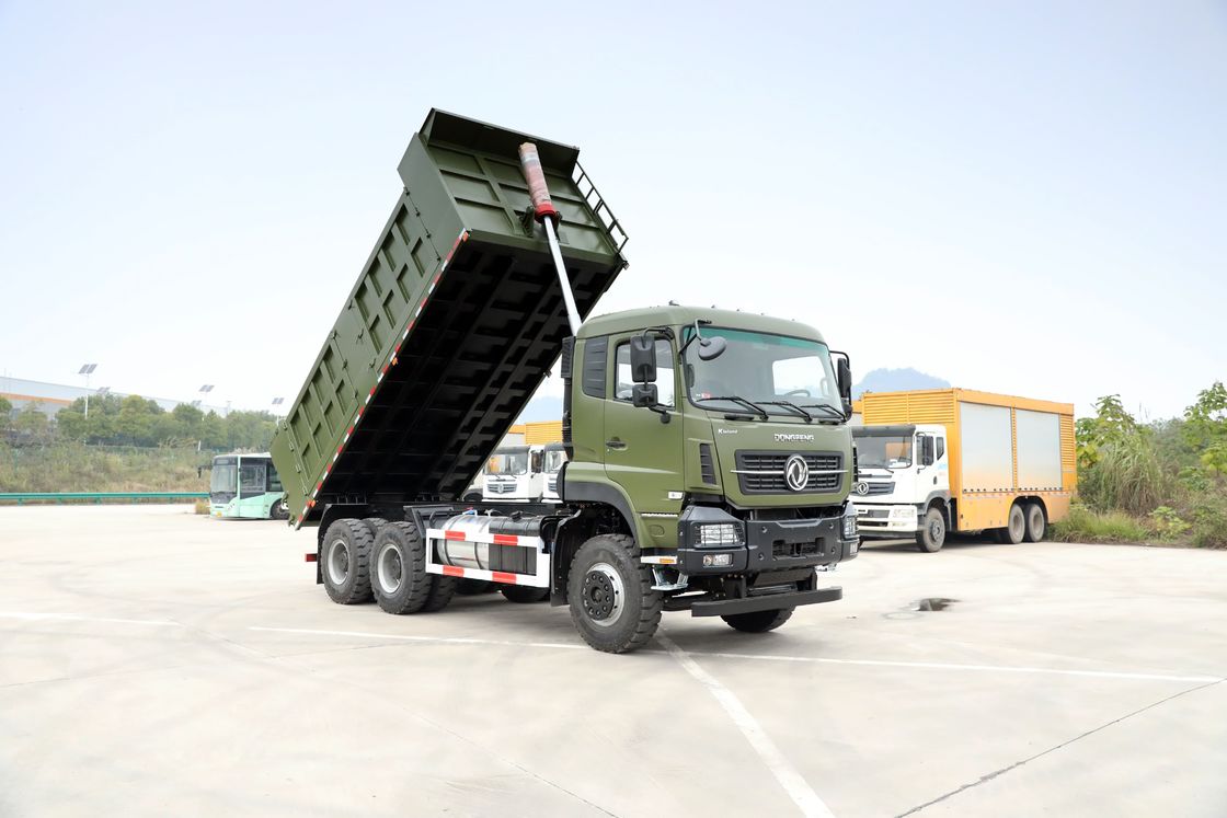 Tri Axle Sinotruck HOWO camiones pesados usados de 20 Cbm 371HP con sistema multimedia
