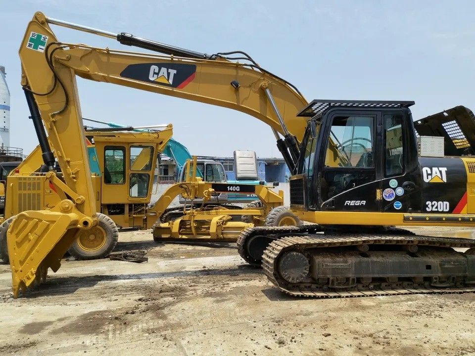 2021 Excavadora Caterpillar usada CAT 320D2 Excavadora de rastreo 20 toneladas de peso operativo