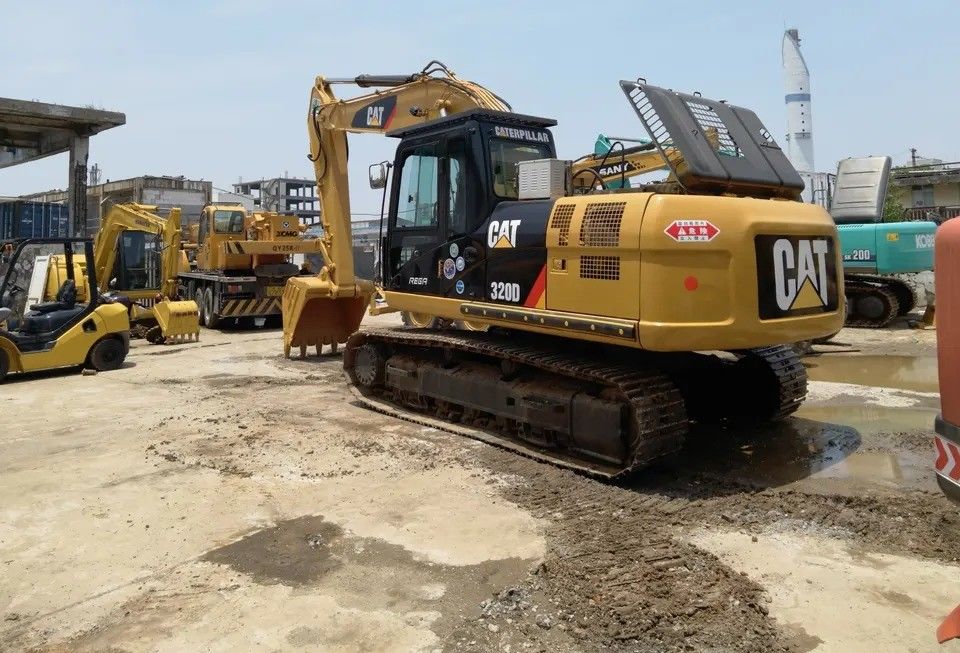 2021 Excavadora Caterpillar usada CAT 320D2 Excavadora de rastreo 20 toneladas de peso operativo