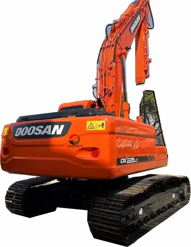 Radio máximo de excavación 10705 mm 110 kw En buen estado Excavadora Doosan DX225 LC Crawler Digger