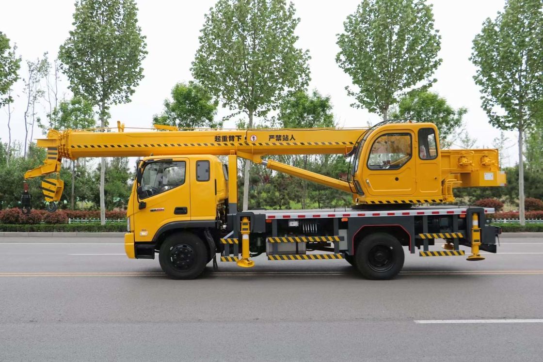 Potencia de 160 CV Amarillo 12-15 toneladas grúa Equipo de elevación Camión grúa Camión grúa usada