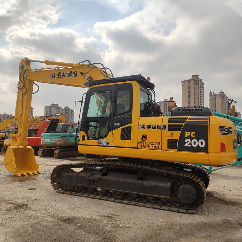 Excavadora Komatsu PC200-8 Excavadora de 20 toneladas con profundidad máxima de excavación de 6620 mm