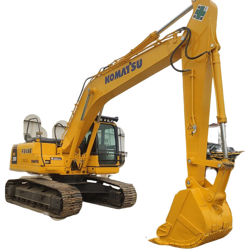 Excavadora Komatsu PC200-8 Excavadora de 20 toneladas con profundidad máxima de excavación de 6620 mm