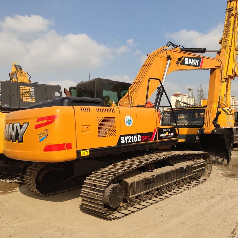 Maquinaria usada Sany 215C excavadora excavadora con 21 toneladas de tonelaje y 21900 kg de peso