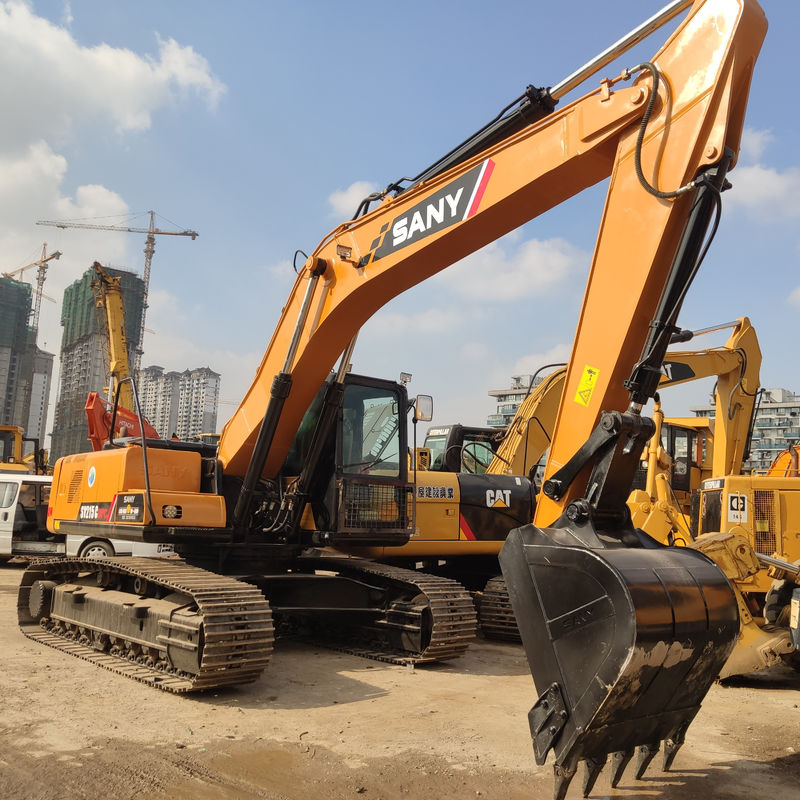 Maquinaria usada Sany 215C excavadora excavadora con 21 toneladas de tonelaje y 21900 kg de peso