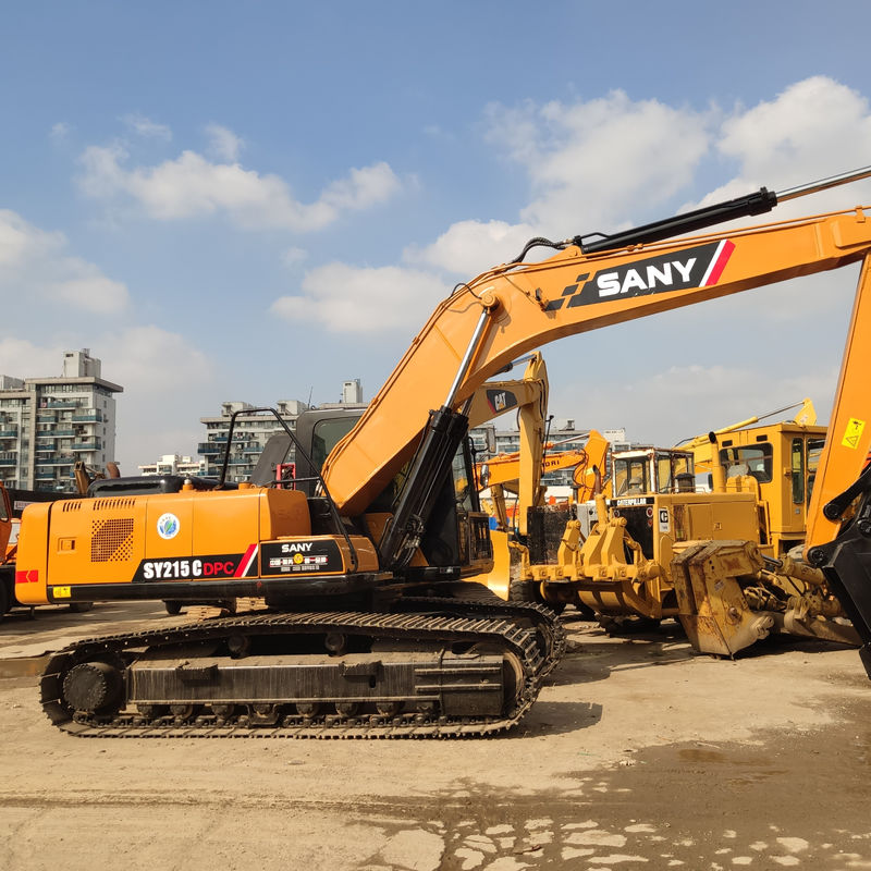 Maquinaria usada Sany 215C excavadora excavadora con 21 toneladas de tonelaje y 21900 kg de peso