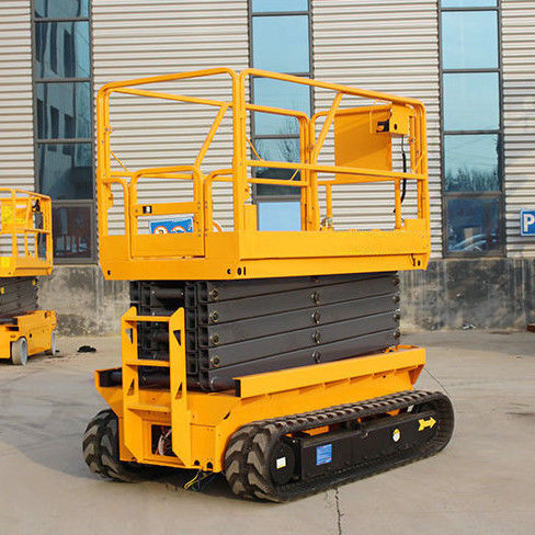Motor eléctrico de trabajo pesado diesel elevador de coche de tijeras hidráulica con 1670x740mm tamaño de mesa