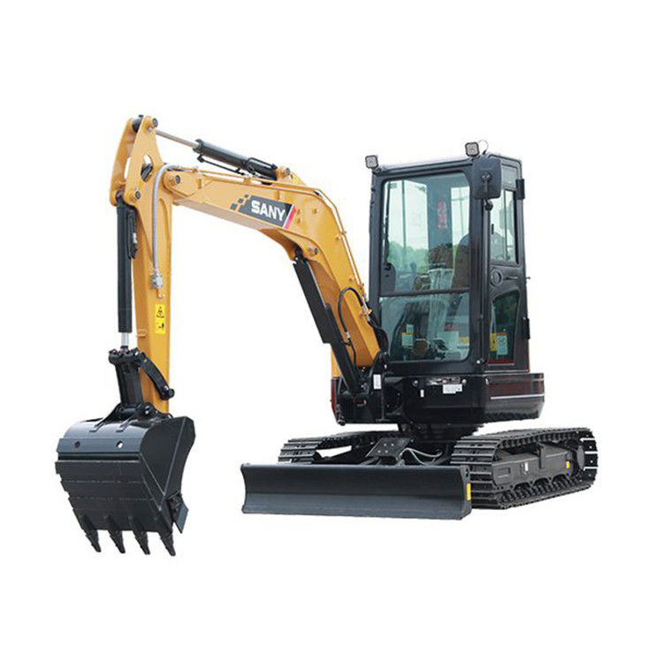SY35 Mini excavadora Sany de 3 toneladas con 3000 kg de peso de la máquina y otro cilindro hidráulico