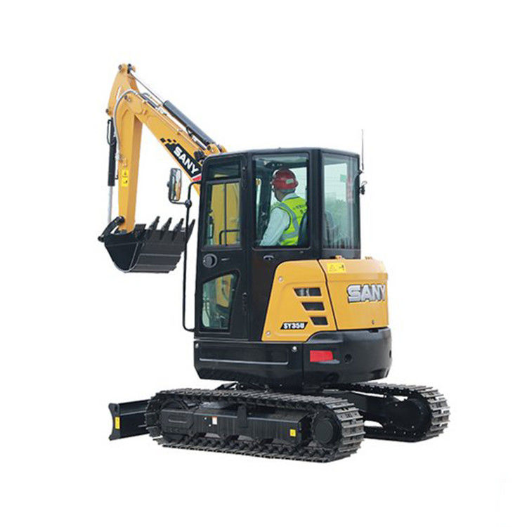 SY35 Mini excavadora Sany de 3 toneladas con 3000 kg de peso de la máquina y otro cilindro hidráulico