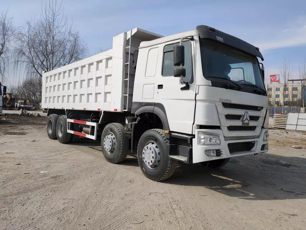 Weichai WD615.47 Motor Euro 3 Norma de emisiones de 40 toneladas HOWO Sinotruck 8*4 camión de descarga