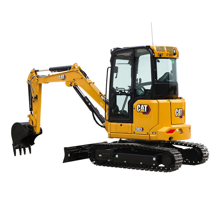 Venta CAT303 Mini excavadora de 3 toneladas Excavadora de gasóleo con otra válvula hidráulica