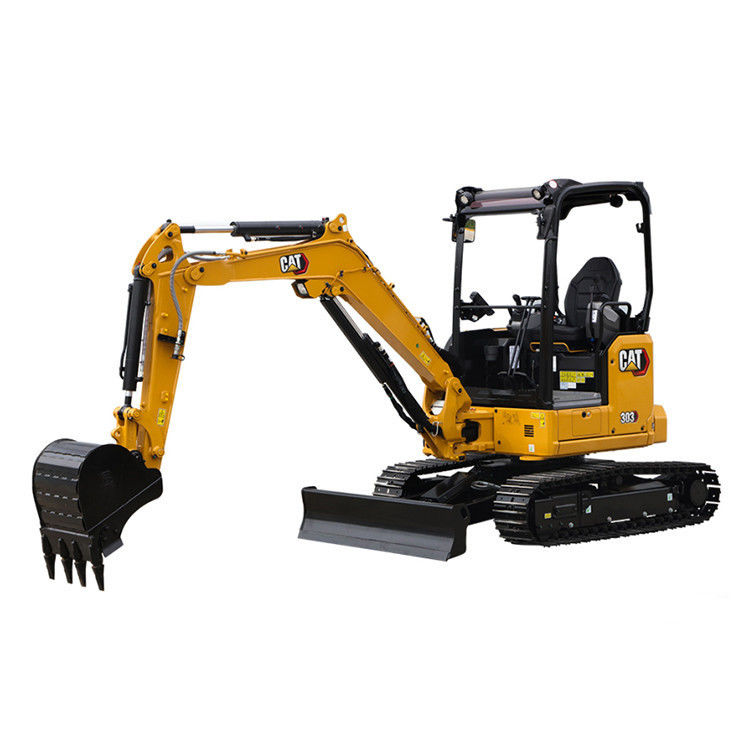 Venta CAT303 Mini excavadora de 3 toneladas Excavadora de gasóleo con otra válvula hidráulica